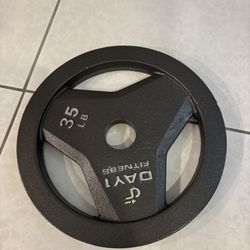 35 Lbs Bumper Plates (2 Ea)