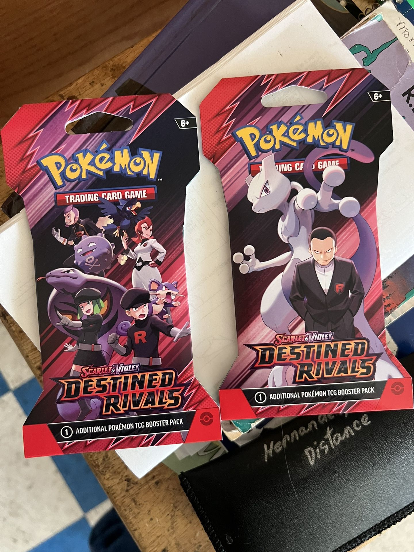 Pokemon Destined Rivals Packs