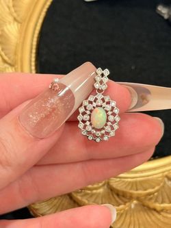 Natural Beach Australia Golden Beach Opal Pendants For Luck Solid Sterling 