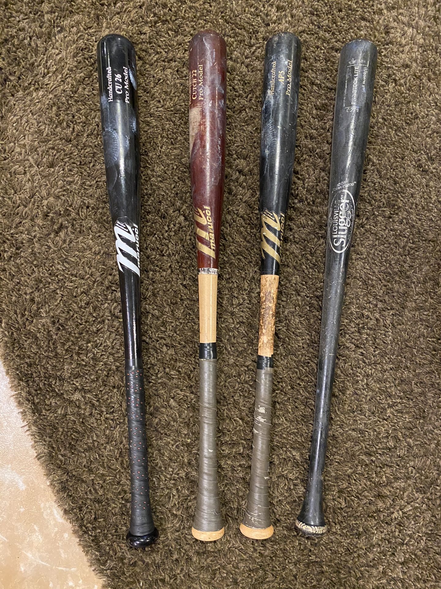 Wood Baseball bats