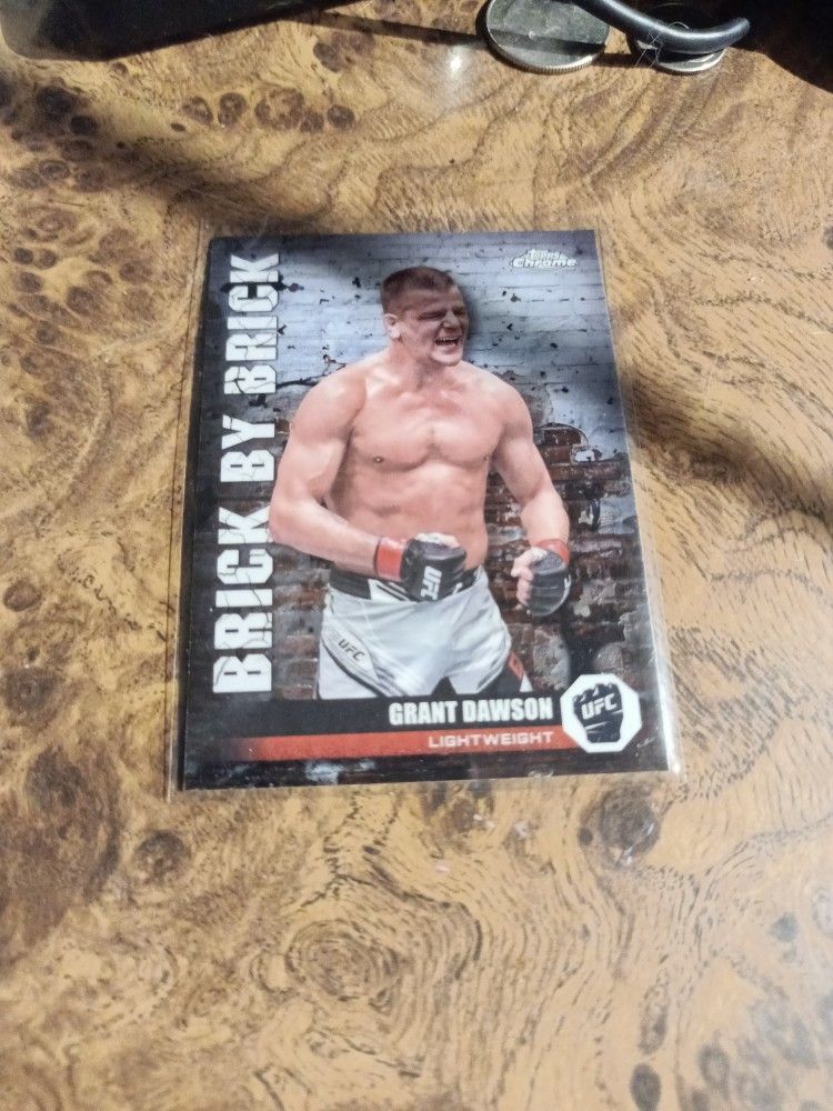 Grant Dawson Brick By Brick Insert Topps Chrome Ufc