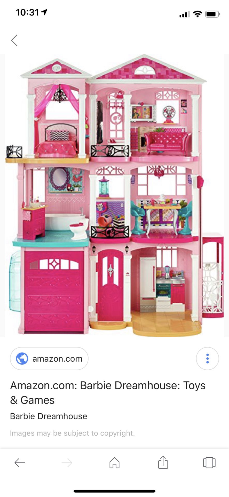 2 Barbie dream house