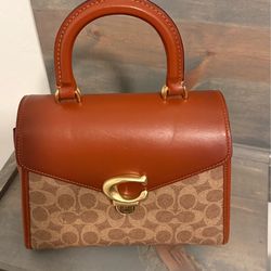 Coach Signature Sammy Top Handle