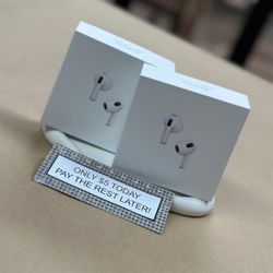 Apple Airpods 3 Headphones New - Pay $1 today and pay the rest later -