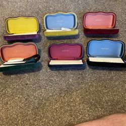 Gucci Eyewear Cases. All Colors. 