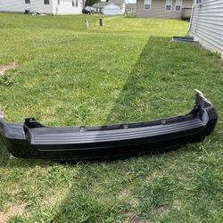Jeep Patriot Rear Black Bumper 