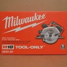 FREE BONUS BATTERY! NEW MILWAUKEE 2630-20 M18 18V CORDLESS 6-1/2 INCH CIRCULAR SAW - TOOL ONLY