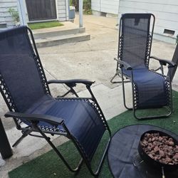 Lounge Chairs And Table