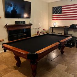 Pool Table 8ft ( Free Delievry & Set Up & New color Felt Of Your Choice )