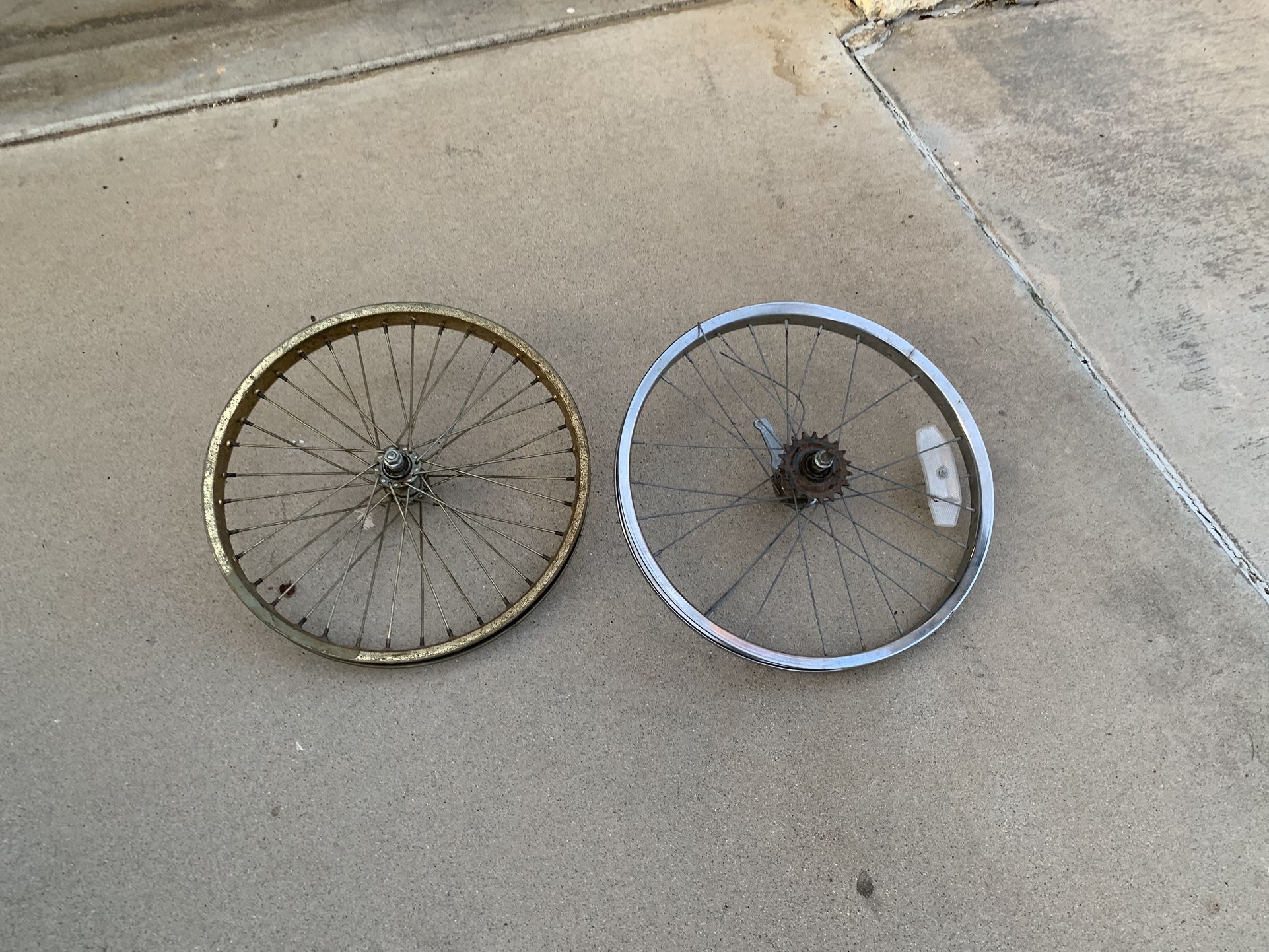 20 In BMX Bike Wheels