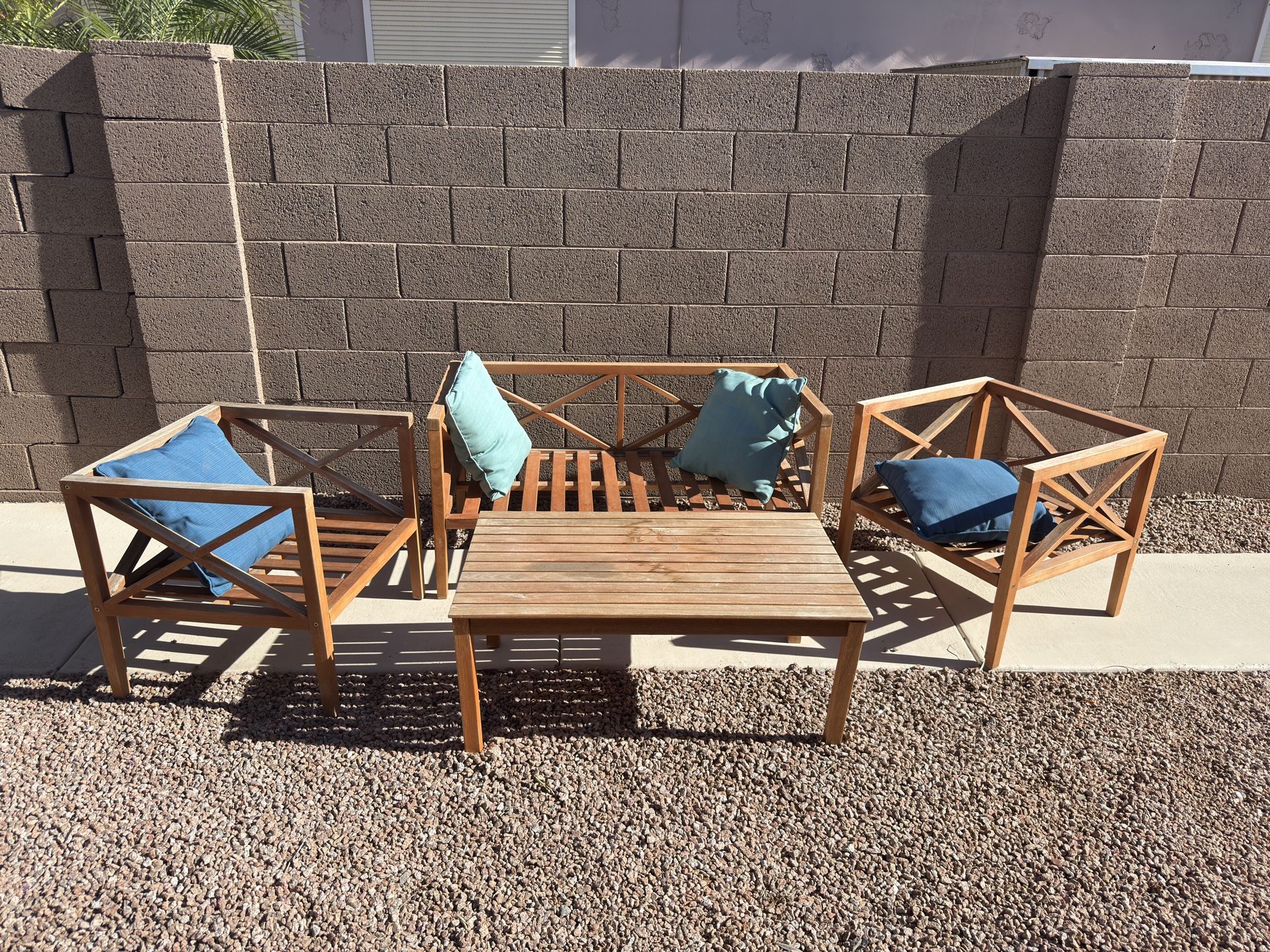 Teak Wood Outdoor Patio Furniture