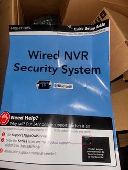 Night Owl 8 Camera Wired Security System Complete New Open Box