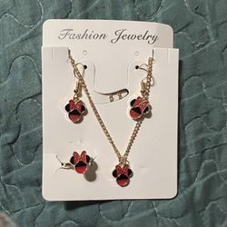 Minnie Mouse 3pc Jewelry Set $5FIRM