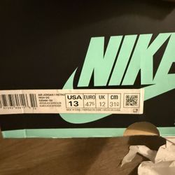 Mint Green & Black Jordan