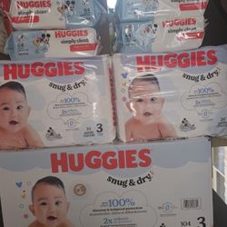 Pampers Size 3 Abs Wipes 