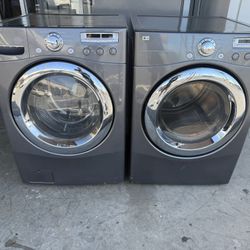 LG Front Load Set Washer & Gas Dryer