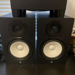 Yamaha HS8 (Pair) & HS8S Sub Active Studio Monitors