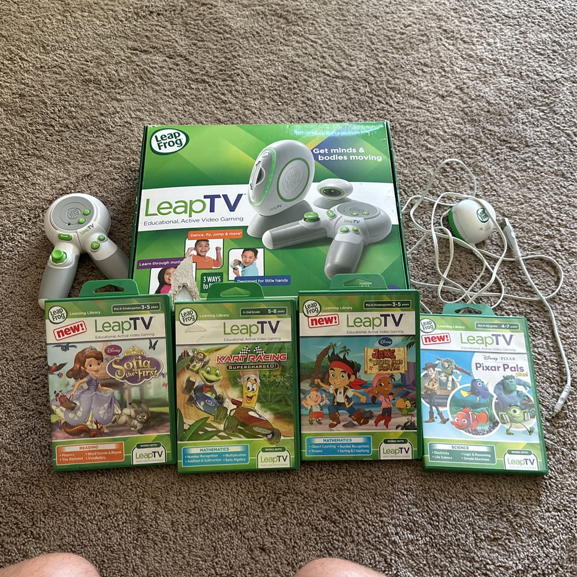 LeapTV Plus 4 Games Of