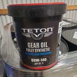 Special Price Gear Oil 80w140 Synthetic Bucket 5Gal High Quality 