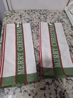 Merry Christmas Towels