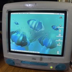 🔵🍎 Vintage Apple iMac G3 Bondi Blue – Working – Mac OS 9.2 – Retro Classic
