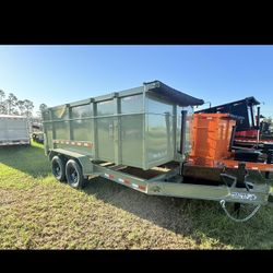 7x14 Hydraulic Dump Trailer – 7x14 Ready to Work 💪 (Delivery Available)