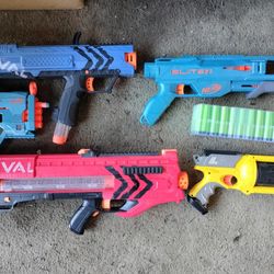 Nerf Gun Lot
