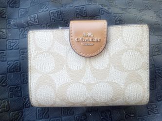 Coach New York Signature Bifold Wallet