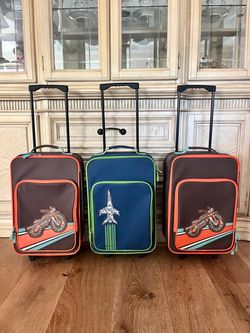 Kids Rolling Luggage Suitcases $5 EACH