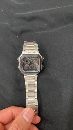 Casio world time watch