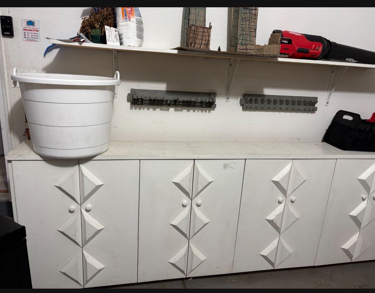 Large White Dresser