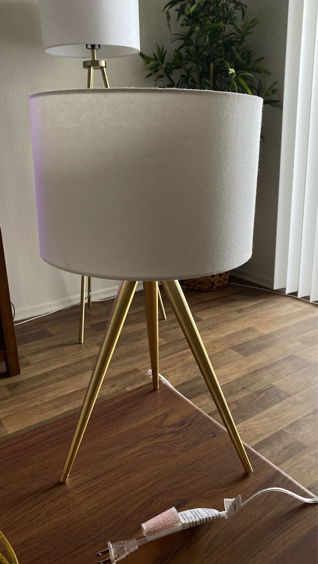 Target- Delavan tripod table lamp