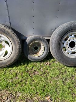 Spere Tires Ford Dodge& Mini Trailer 25$each