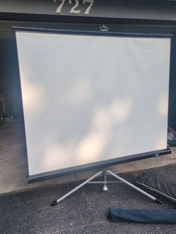 Portable Tripod Projector Screen