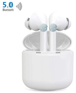 Bluetooth Headphones, IEhotti Wireless Earbuds (Upgraded Version) Bluetooh 5.0 True Wireless Headphones, Touch Operation, Hi-Fi Stereo