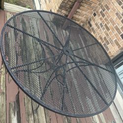 Large Metal Table 