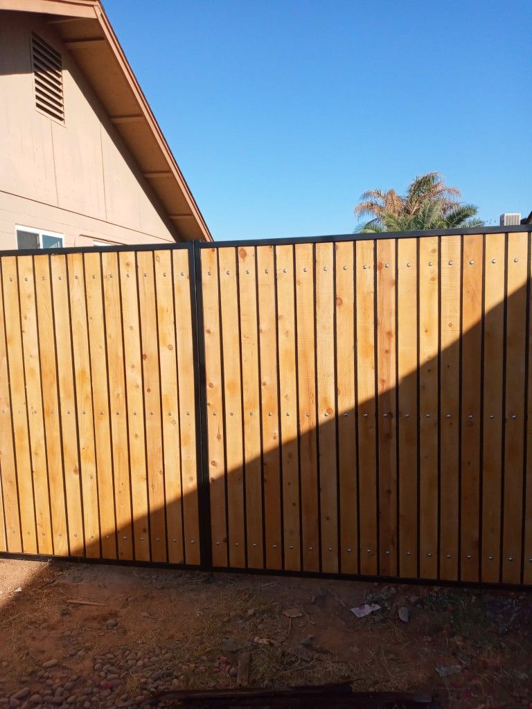 Puertas Conmadera Carpas Pa Carros Tejabanes Barandales Chamli Fence