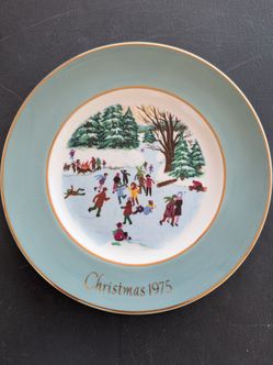 Avon Collectible Christmas Plates