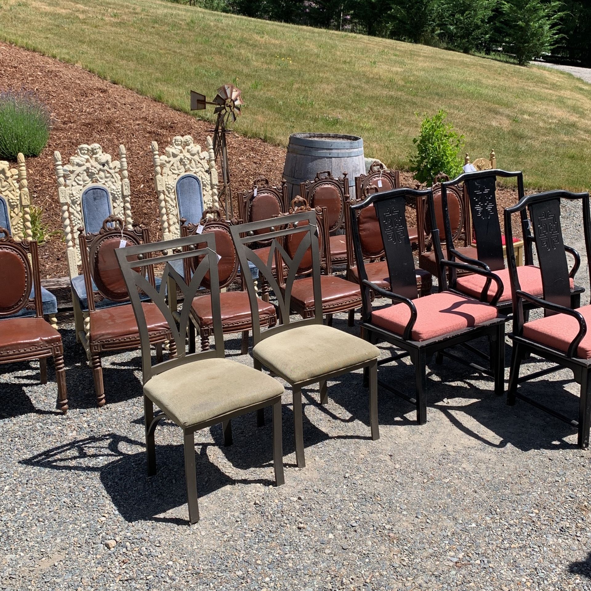 Bunch of chairs