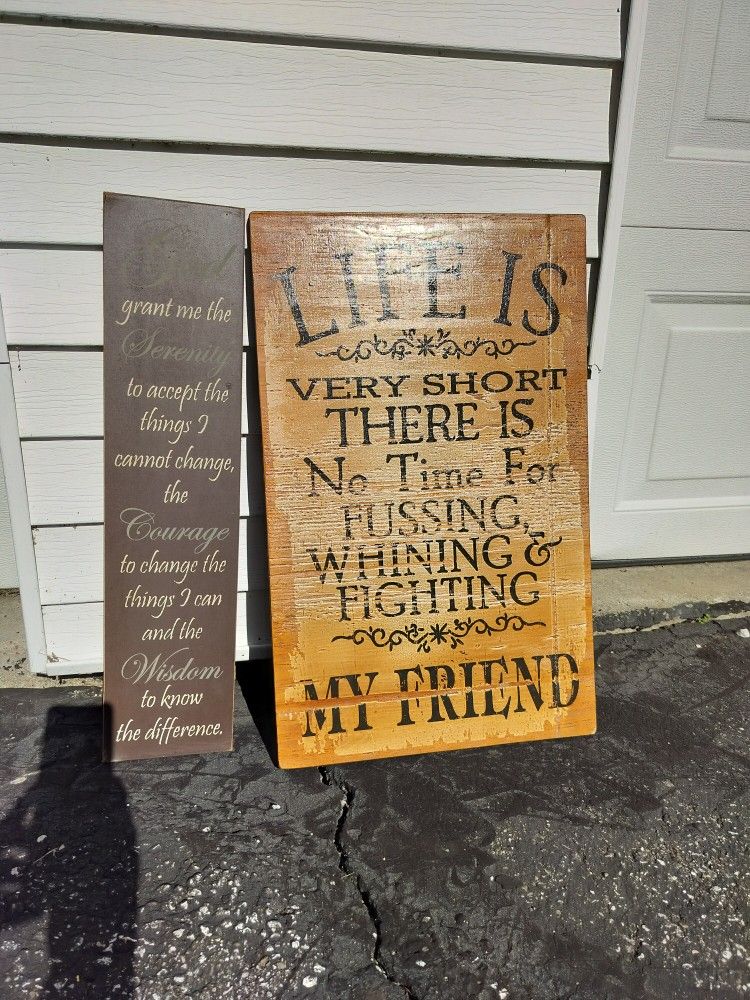 Home Decor Signs 