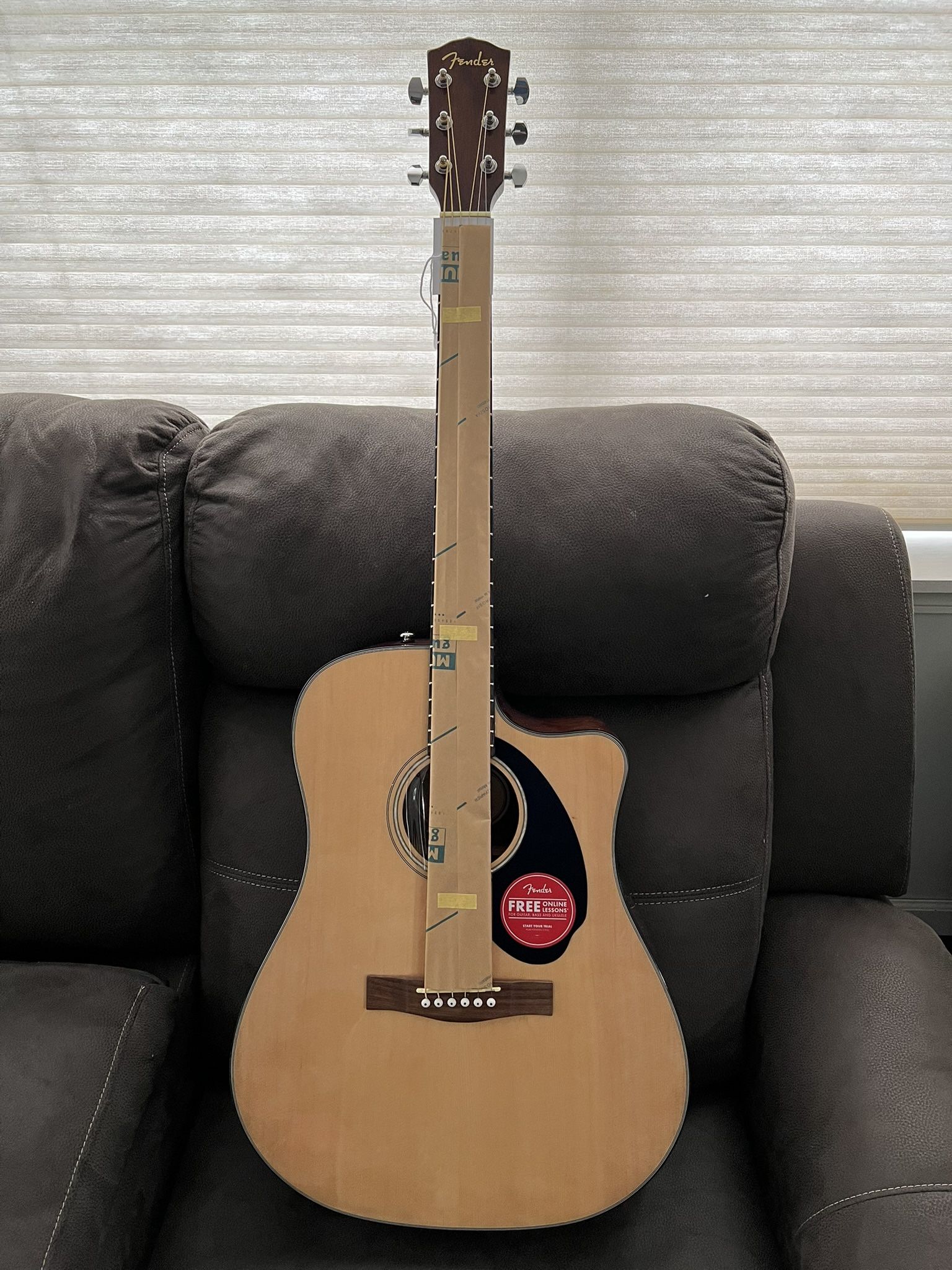 Brand New Fender CD 6SCE Acoustic-electric Guitar