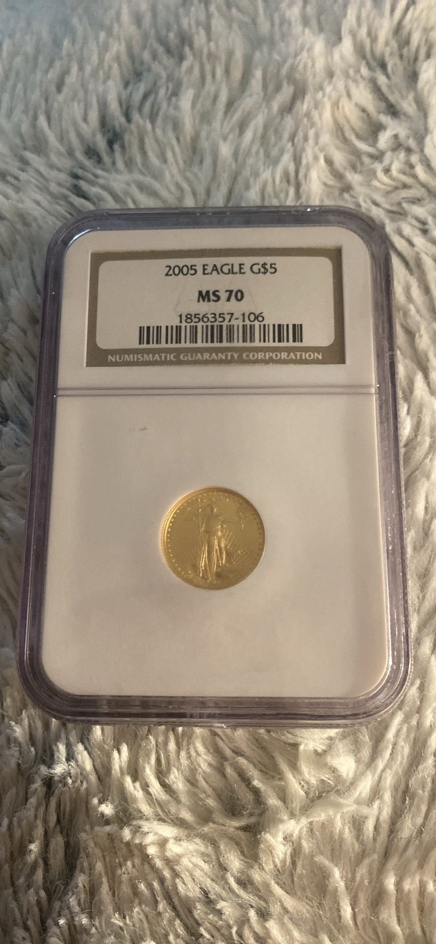 2005 Eagle $5 MS 70