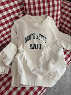 John Gault cream sweatshirt-