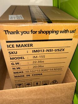 Ice Maker Model IM-15S in Box