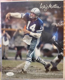 CRAIG MORTON SIGNED 8X10 PHOTO!