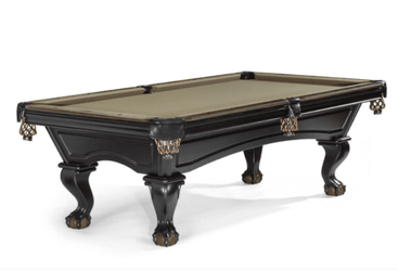 Brunswick Glenwood 8' Pool Table, Matte Black with Coffee