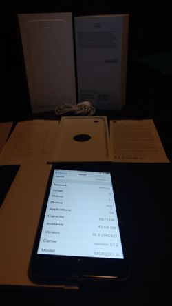 Apple iPhone 6 Space Gray 64gb with box, Verizon clean and open!