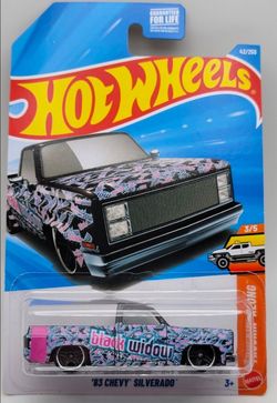 Hot Wheels '83 Chevy Silverado Black Widow