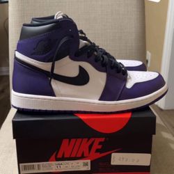 Air Jordan’s 1 Retro “Court purples 2.0” 