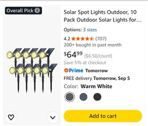 Solar Spot Lights 10pk